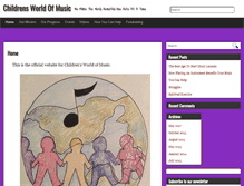 Tablet Screenshot of childrensworldofmusic.org